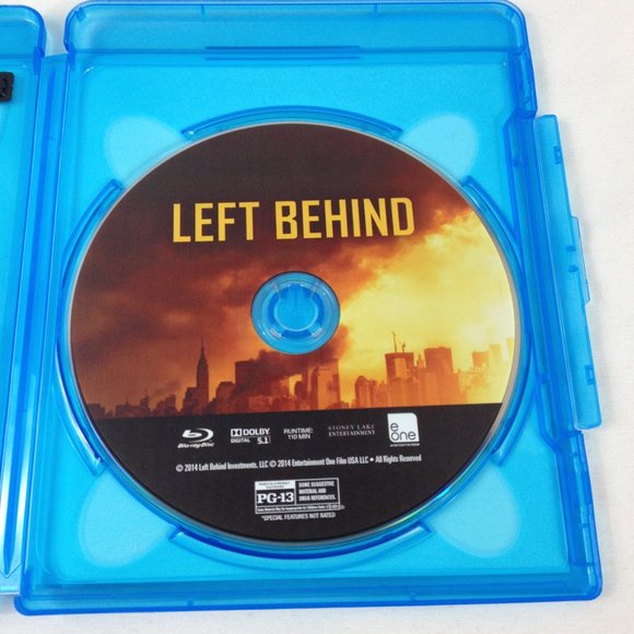 Left Behind - 2014 - Nicolas Cage - Blu ray - DVD - w/-Slipcover - Used - Picture 5 of 5